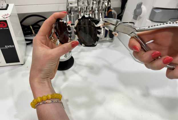 entretien, réparation lunettes